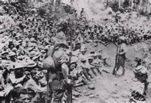 Philippines fall to Japanese – Bataan Death March