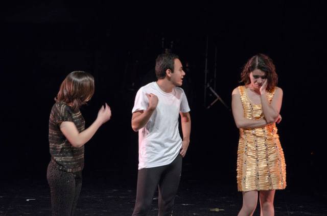 Primera presentación como actor