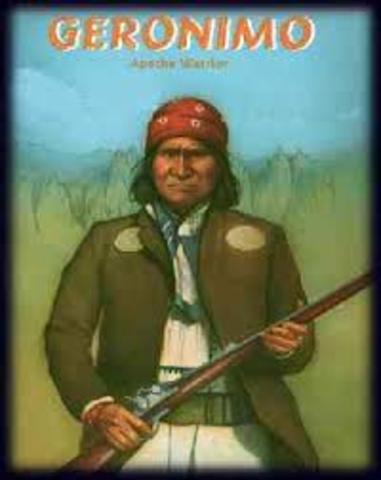 The surrender of Geronimo