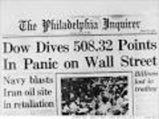 US Stock Market Crash