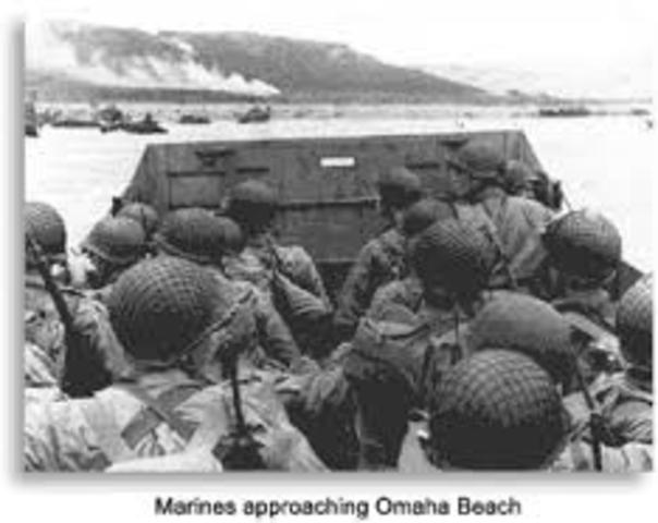British & U.S troops land on Normandy