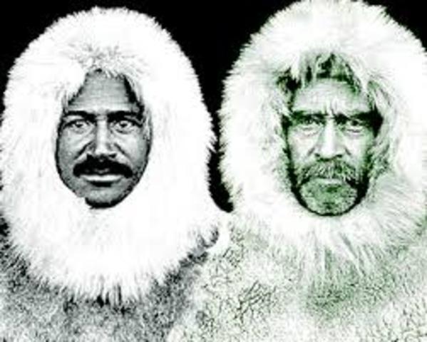 Matthew Henson meets Robert Peary
