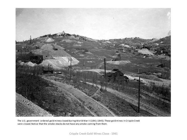 Cripple Creek Gold Mines close