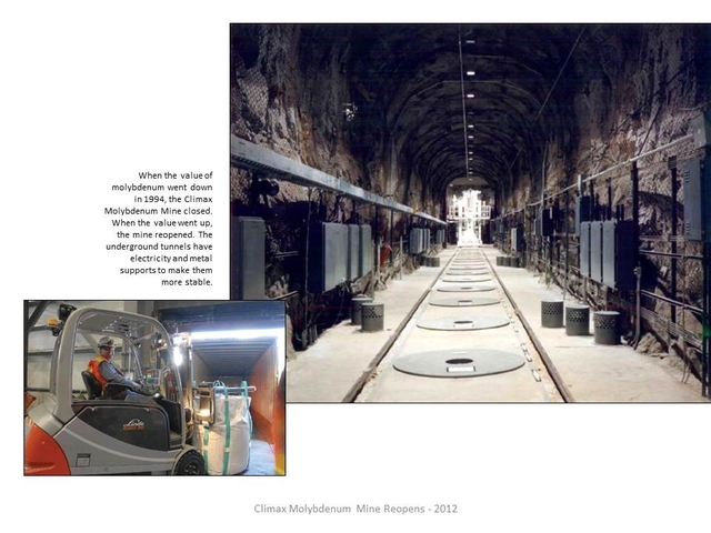Climax Molybdenum Mine Reopens