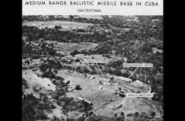 American intelegence found out that Cuba was capable of launching nuclear missiles at the southeast part of the United States, they did not know what to do. This was refered to as the Cuban missile crisis.