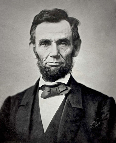 Abraham Lincoln es presidente