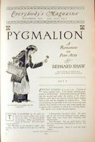 English production of "Pygmalion"