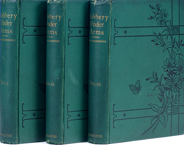 ROBBERY UNDER ARMS published