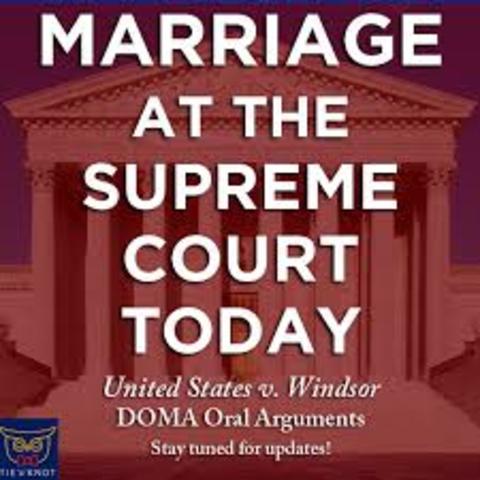 Defense of Marriage Act and US v. Windsor