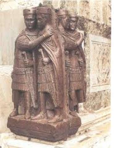 דיוקלטיאנוס עלה לשלוט