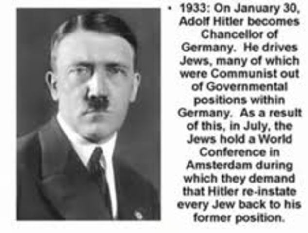Hitler becomes Germany's Chancellor