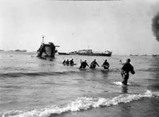 The Allies land in Italy at Anzio, known as Operation Shingle.