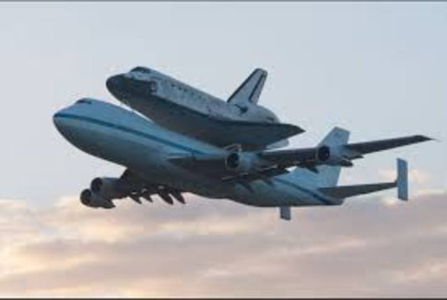 Final flight of space shuttle