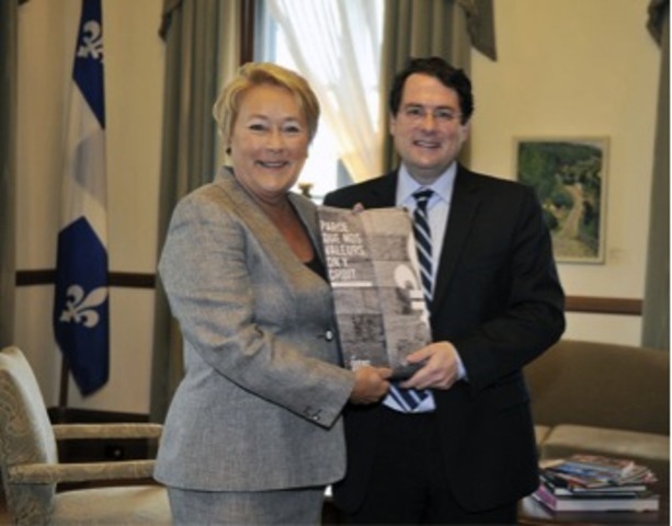 Introduction de la charte des valeurs par Bernard Drainville