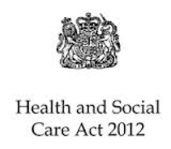 First draft of The Health and Social Care Bill 2012