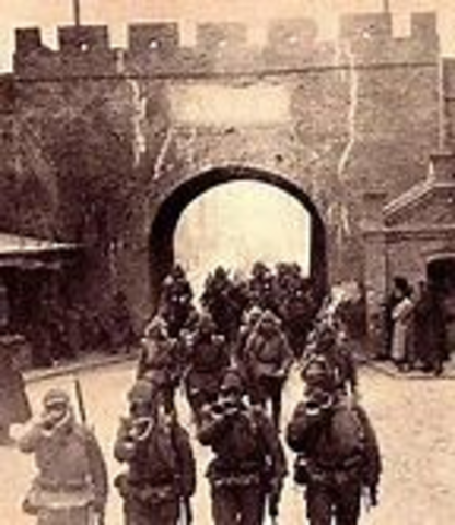 Japanese Invasion of Manchurie