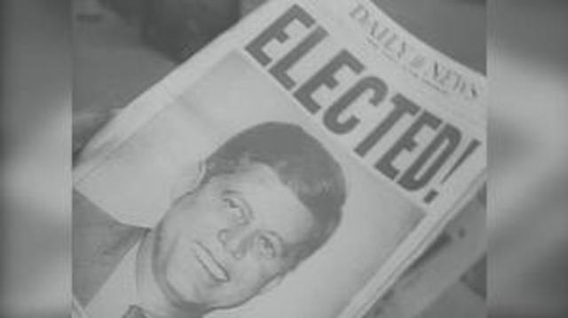 John F. Kennedy wins election