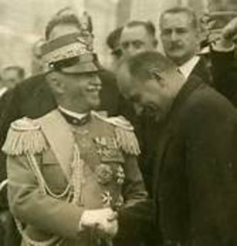 1922 Benito Mussolini appointed Prime Minister of Italy