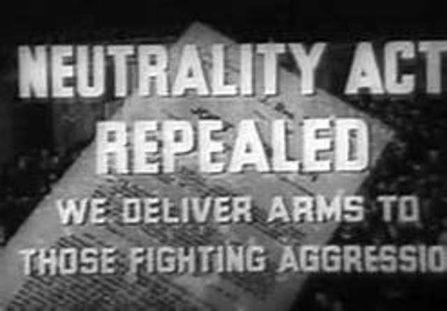 Neutrality Acts passed by US Congress