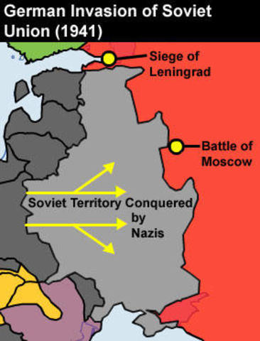 Germany invades USSR