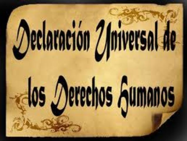 Declaracion universal de los derechos humanos