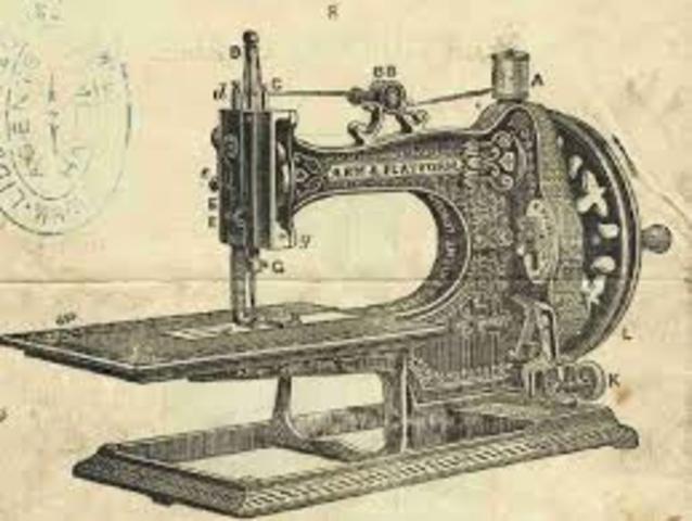 Invention of Sewing Machine (cultural/technological)