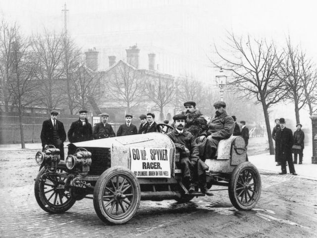 The first racing car