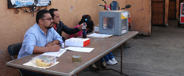 Termino de la votacion 18:00