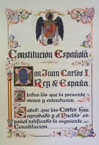 Aparición de la Constitución