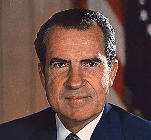 Richard Nixon becomes president