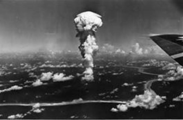 First Atomic Bombs dropped