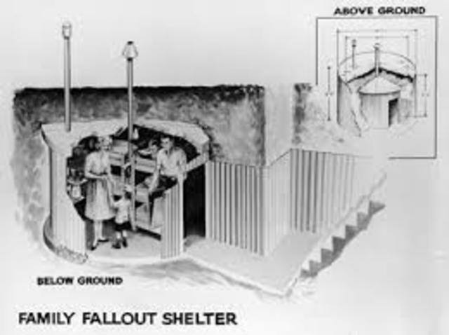 Fallout Shelters started to get Built