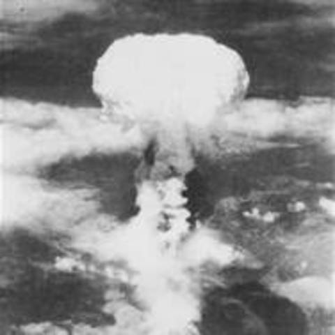 The bombing of Hiroshima