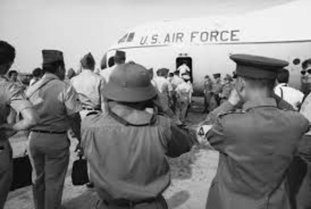 Pullout of American Soldiers