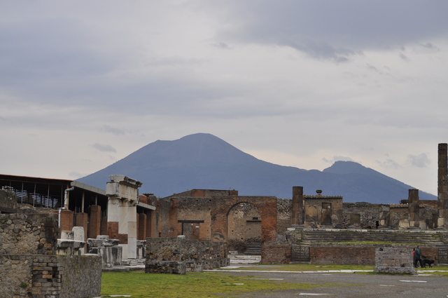 Touring Pompeii