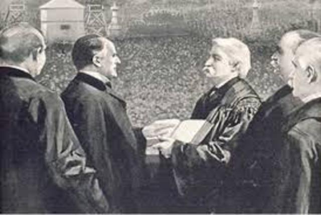 McKinley Becomes President
