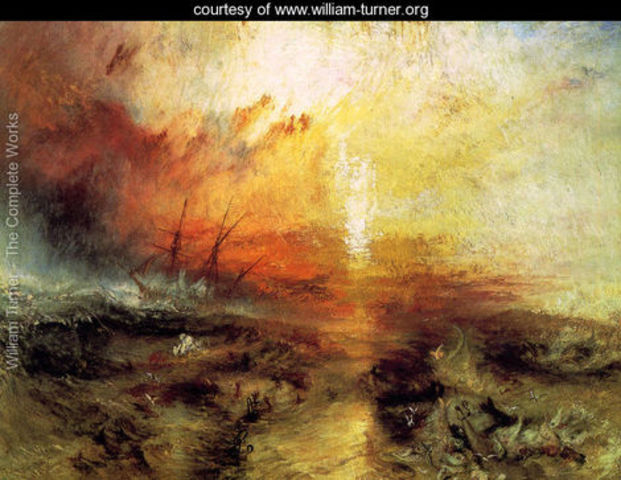 William Turner.The Slave Ship 1840