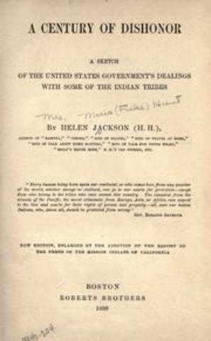 A Century of Dishonor by Helen Hunt Jackson