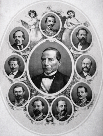 MÉXICO: Restauración de la república.