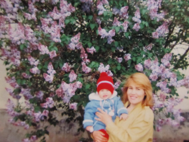 около моей любимой сирени)