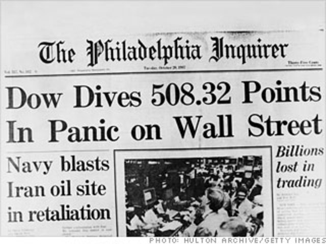 U.S. stock marketcrash