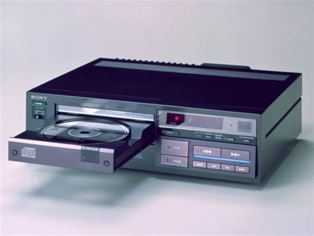 1983 – Sony introduces the CD player