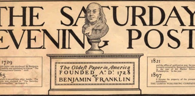 Saturday Evening Post Founded