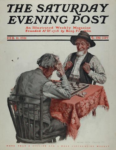 1821 – Saturday Evening Post founded