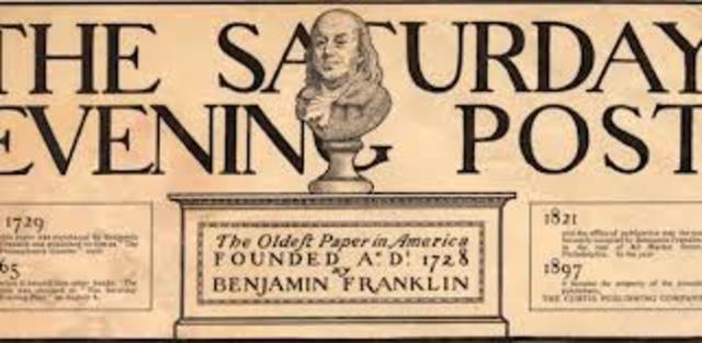 Saturday Evening Post founded