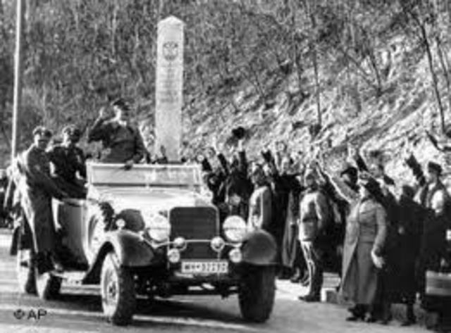 Hitler Annexes Austria
