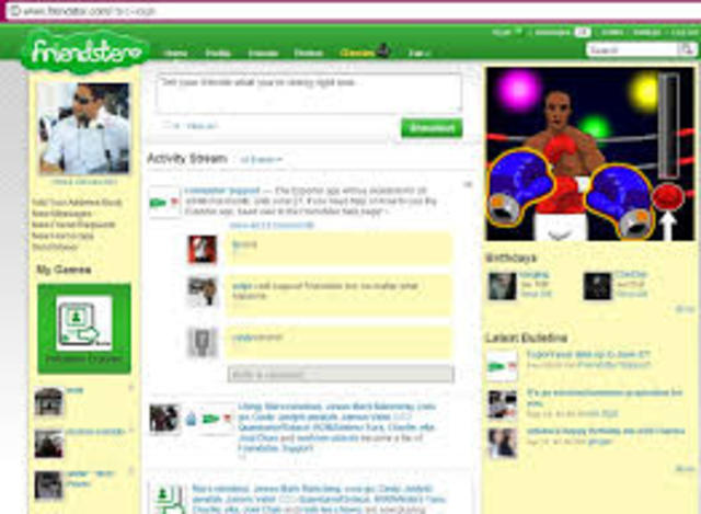 Lançado o Friendster, pioneiro em adicionar amigos pelo mundo