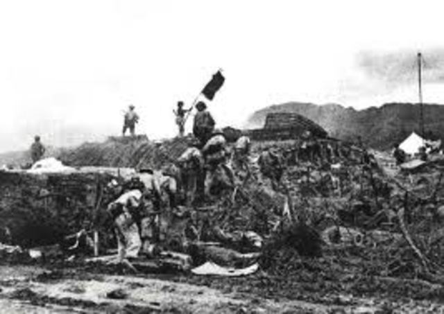 Vietnamese occupy French post