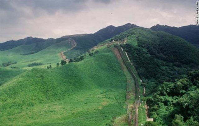 Creation of demilitarized zone in Korea