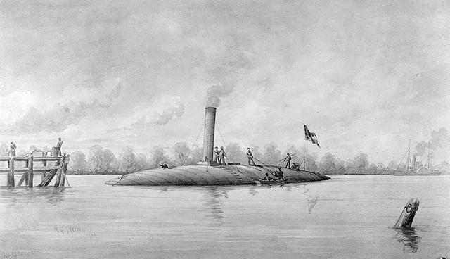 Navy - Ironclad Ships: First Battle with An Ironclad ship
